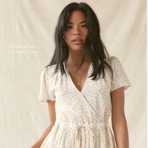 NWT Christy Dawn Dawn dress in clemintine ditsy. Large